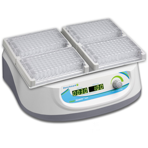 OrbiShaker MP microplate shaker/vortexer with platform for 4 microplates, 100-240V