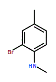 2-Bromo-N,4-dimethylaniline, 5 grams
