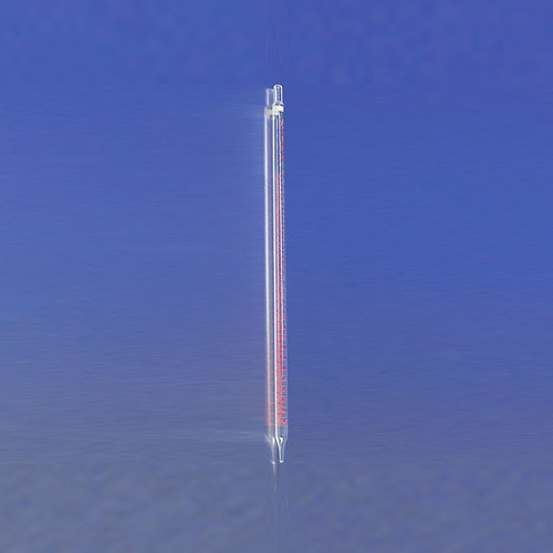 Color-Coded Pyrex® Mohr Pipette, 0.1mL, case/12