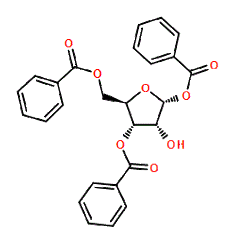 1,3,5-Tribenzoyl-alpha-D-ribofuranose, 10 grams