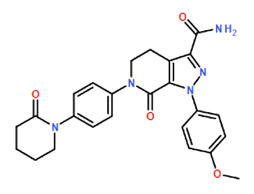 Apixaban, 10 grams