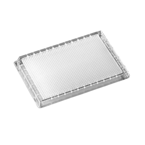 Nalgene® 384-Well, Non-Treated, Flat-Bottom Microplate with Lid, Clear, case/100