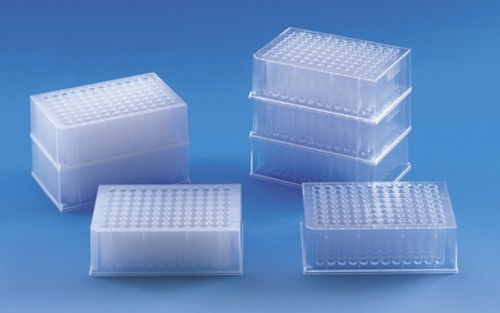 Nalgene® 96 Deep-Well Polystyrene Plates, Sterile, Non-treated, No Lid, Clear, case/32 Nalgene® 96 Deep-Well Polystyrene Plates, Sterile, Non-treated, No Lid, Clear, case/32