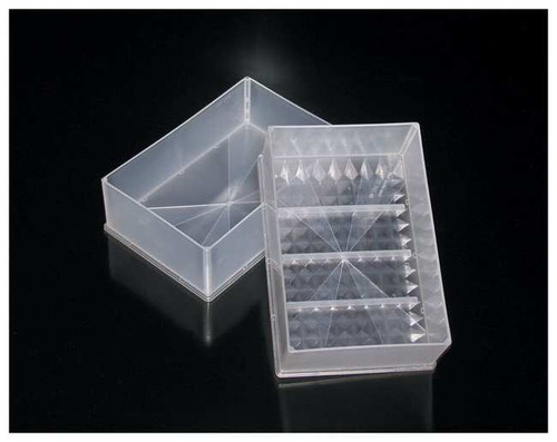 Nalgene® Disposable Polypropylene Robotic Reservoirs, Flat Bottom, Sterile, 1.75" H x 5" W, 300 ml, Natural, case/40