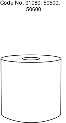 Kleenex® Hard Roll Towels, White, 8" x 600, 1-3/4" Core, 600 sheets/roll, 6 rolls per case