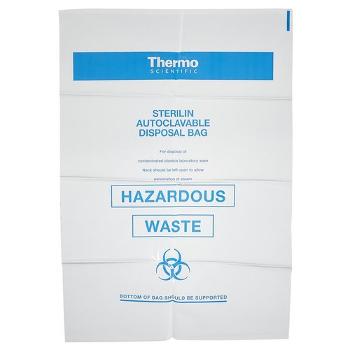 Nalgene® 510HT Sterilin Autoclave Disposal Bag, Polypropylenes, 307 mm x 660 mm, case/500
