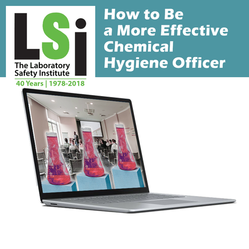 Lab Safety Training: How to Be a More Effective Chemical Hygiene Officer - 8 hr - DVD Program or On-Demand Class