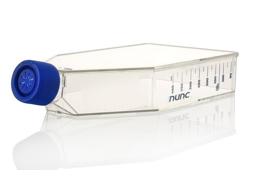 Nalgene® 178985 Nunc Cell Culture Treated Flasks with Filter Caps, Sterile, 175 cm2, 800 ml, case/32