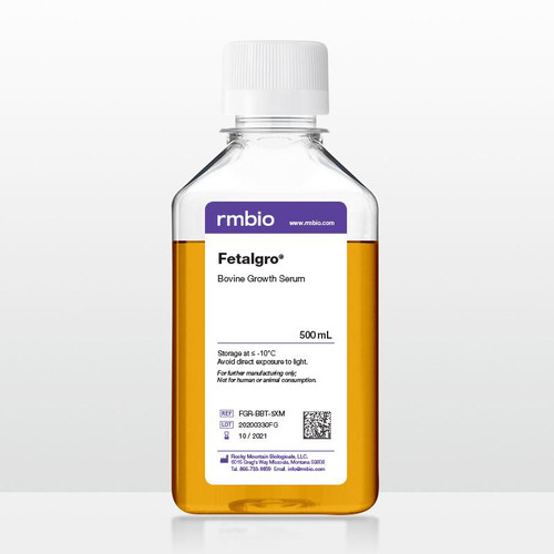 Fetalgro® Bovine Growth Serum, 500 mL
