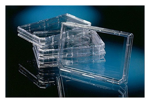 Nalgene® 242811 Nunc OmniTray with Lid, Non-Treated, Sterile, Polystyrene, 86 x 128 mm, case/60