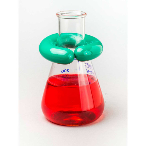 "C"-Shape Open 0.5lb Lead Ring Flask Weight with Vikem Vinyl Coating, For 125-500ml Flasks "C"-Shape Open 0.5lb Lead Ring Flask Weight with Vikem Vinyl Coating, For 125-500ml Flasks