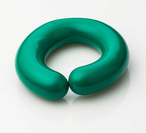 "C"-Shape Open 0.5lb Lead Ring Flask Weight with Vikem Vinyl Coating, For 125-500ml Flasks "C"-Shape Open 0.5lb Lead Ring Flask Weight with Vikem Vinyl Coating, For 125-500ml Flasks