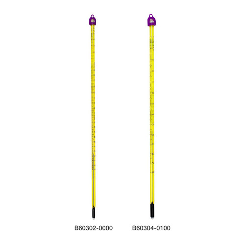 H-B Easy-Read General Purpose Liquid-In-Glass Laboratory Thermometer, 10 to 70C, 76mm Immersion, Environmentally Friendly