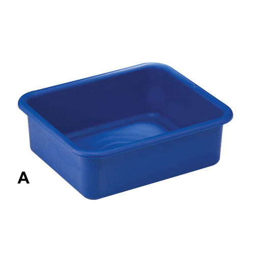Multipurpose Polypropylene Tray with handles, 12-3/4 x 10-1/2 x 4-1/4 in.