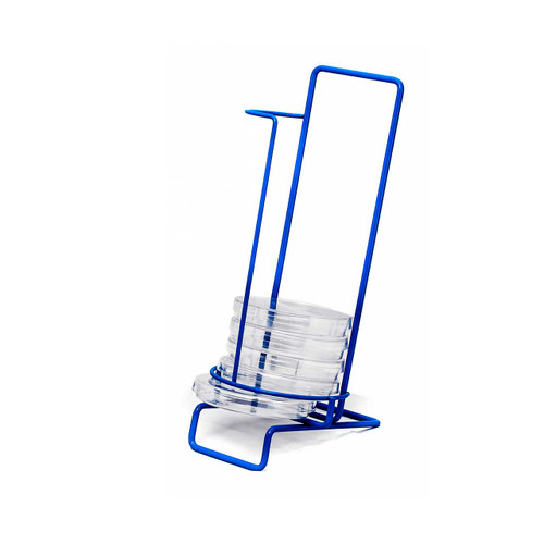Poxygrid 100mm Petri Dish Dispensing Rack, 5-3/4 x 4-1/4 x 11 in., 11 Places