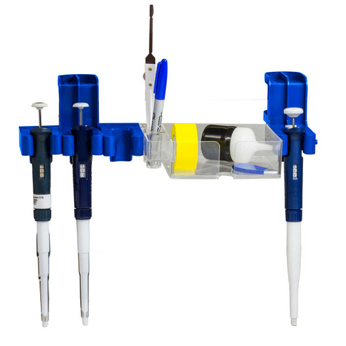 Triple Holder Clamp for PiRack Polypropylene Pipettor Holder System