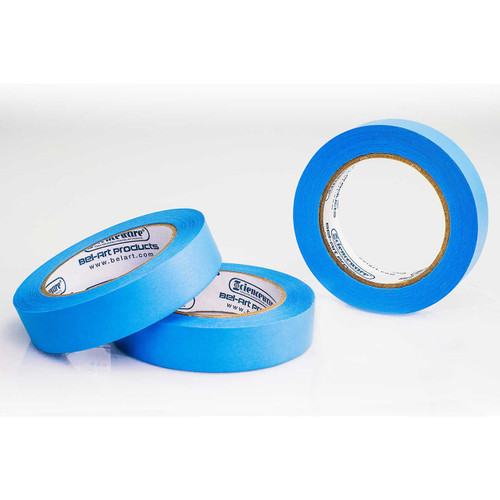 Write-On Blue Label Tape, 40 yard Length, 1 in. Width, 3 in. Core, pack/3