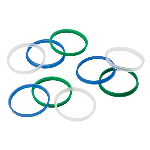 Pouring Ring, GL-45, Yellow, Polypropylene , pack/10