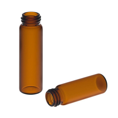 Vial Only, Sample, 4mL, Amber, 15x45mm, GPI 13-425, pack/100