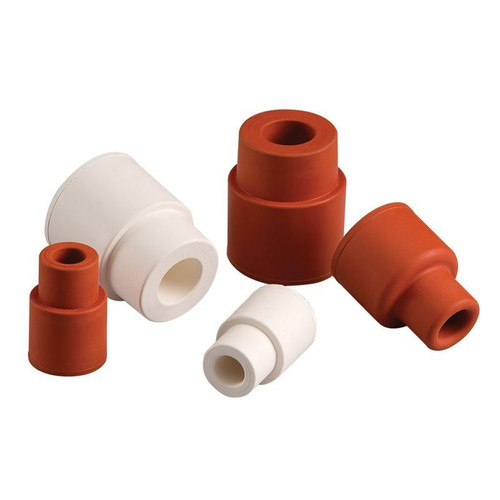 Septum Stopper, Sleeve Type, For 19/22-19/38 Outer Joints, White, pack/12