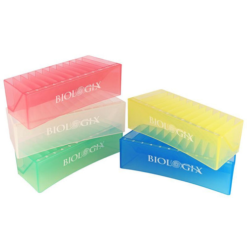 Reservoir, Solution Basins, 12-Channel, Flip-Side, Two Sided Design, Assorted Colors- 5 of each color, pack/25