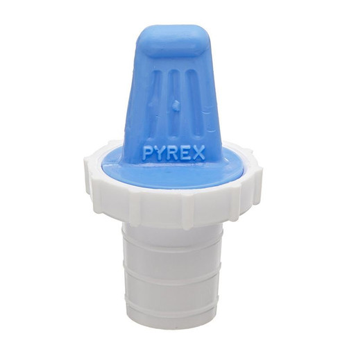 Stopper, # 8, Polyethylene, case/6