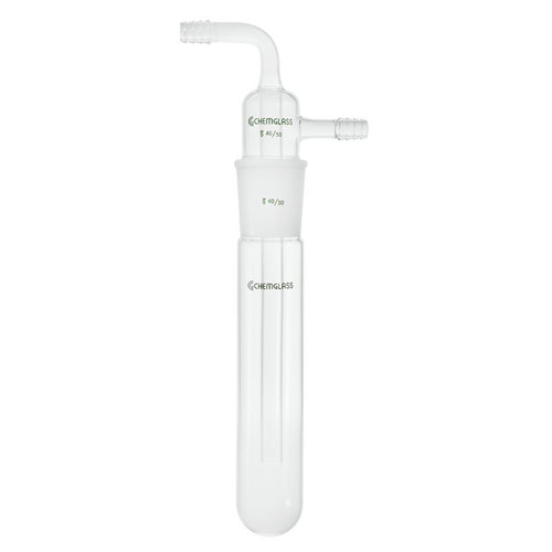 Vacuum Trap, Serrated Hose Connections, Complete, Trap Bottle 75mm OD x 300mm Overall Length, 71/60 Joint., each