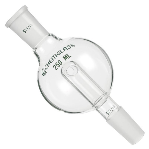 Bump Trap, 250mL, Rotary Evaporator, Modified, 24/40 Top Outer, 29/26 Lower Inner, each