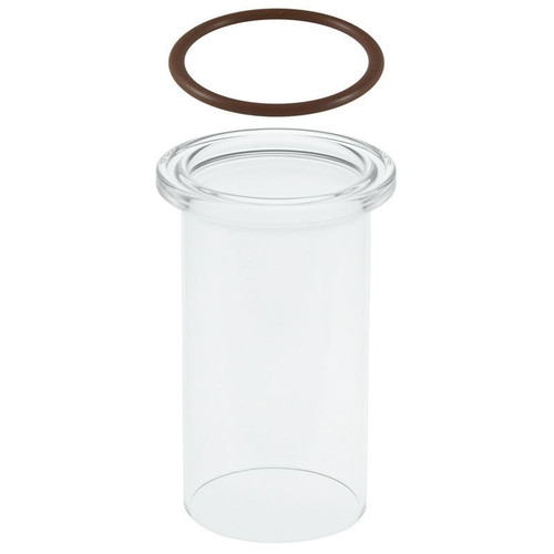 5.5in O-Ring Flat Flange, Tube ID: 130mm, Tube OD: 140mm, O-Ring Size 359, each