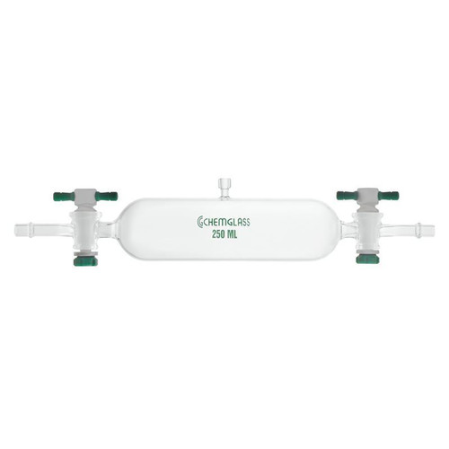 250mL Gas Sampling Tube, 4mm Stopcock, each
