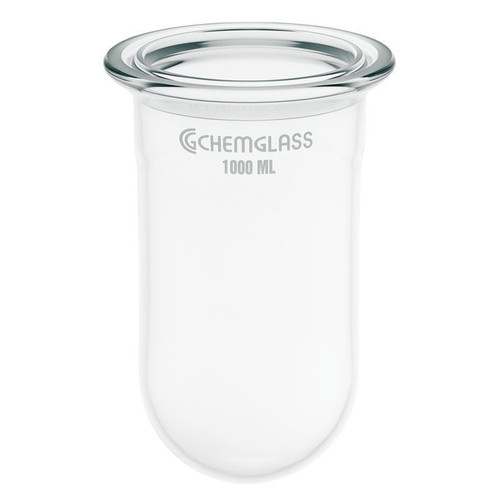 2000ml Reaction Vessel, Cylindrical, 150mm Schott O-Ring Flange, 160mm O.D. x 205mm Height, each 2000ml Reaction Vessel, Cylindrical, 150mm Schott O-Ring Flange, 160mm O.D. x 205mm Height, each