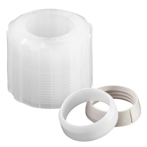 1/4" PFA Compression Nut, Ferrule and Grip Ring, each