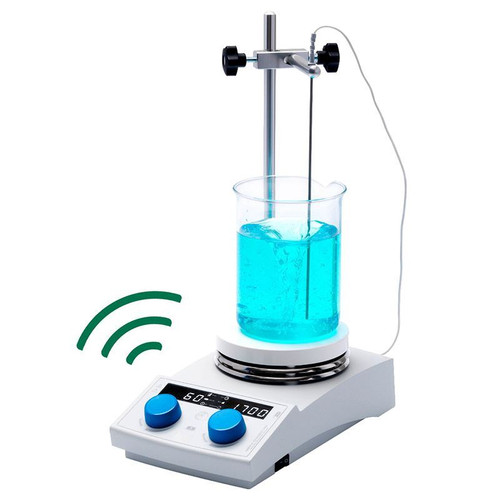AREX-6 CONN.PRO AREX-6 with probe with Vertical Support Rod, Boss Head, and Support/Holding Rod, 115V/60hz Cloud-Enabled Hot Plate Stirrer with Timer, each