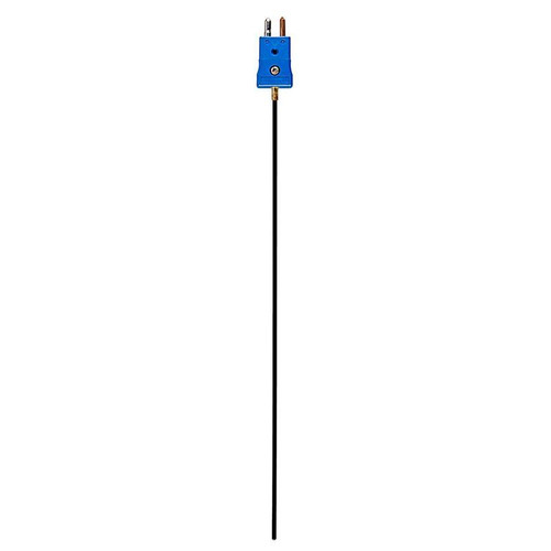 1/8" Dia x 6" Long PFA Coated Thermocouple Probe, Type "T", each