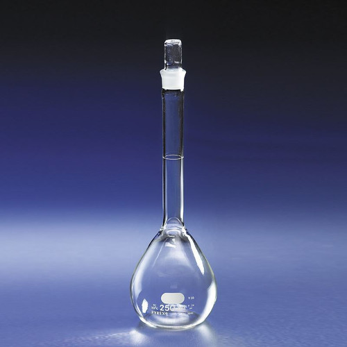 Flask, 1000mL, Volumetric, Economy, PYREX® Stopper # 22, each