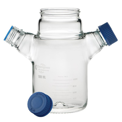 Spinner Flask, 100mL, Dimpled Bottom, Replacement Glass Flask ONLY, each