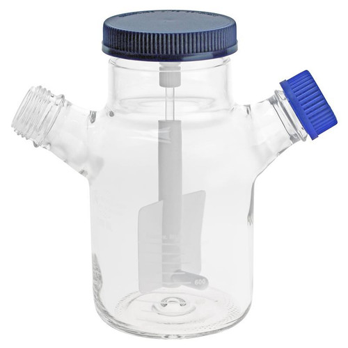 100mL Internal Large Impeller Spinner Flask, Bioprocess, Complete, each