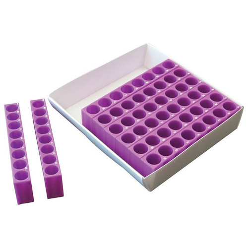 Segmented Tube Rack, Purple, TracRack®, each