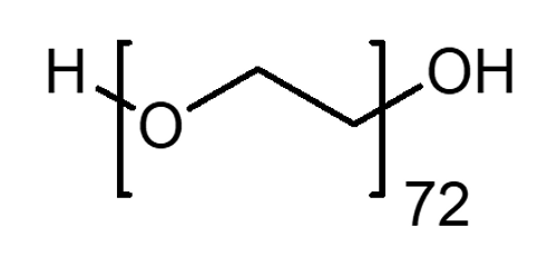 High Purity PEG Reagent, HO-PEG72-OH, 95% Min Purity, 250 mg