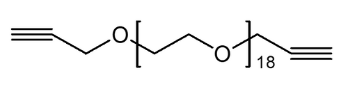 High Purity PEG Reagent, Propyne-PEG18-Propyne, 95% Min Purity, 250 mg