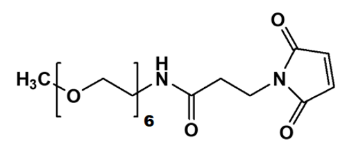 High Purity PEG Reagent, mPEG6-NH-Mal, 97% Min Purity, 1 gram