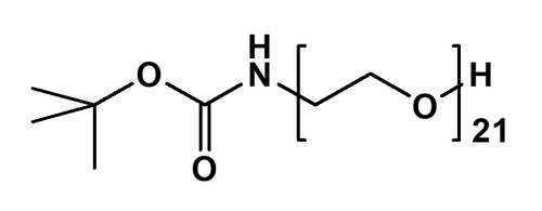 High Purity PEG Reagent, BocNH-PEG21-OH, 95% Min Purity, 250 mg