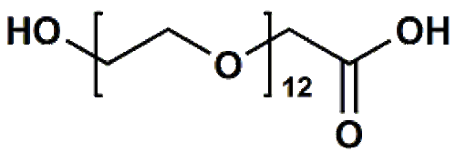 High Purity PEG Reagent, HO-PEG12-CH2COOH, 95% Min Purity, 250 mg