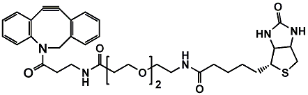 High Purity PEG Reagent, DBCO-NH-PEG2-Biotin, 95% Min Purity, 100 mg
