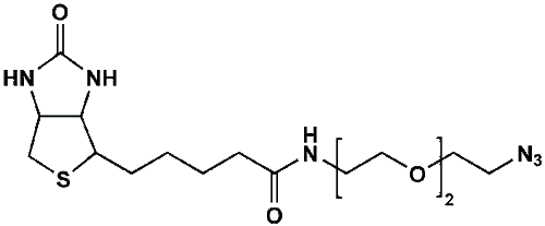 High Purity PEG Reagent, (+)-Biotin-PEG2-CH2CH2N3, 95% Min Purity, 500 mg High Purity PEG Reagent, (+)-Biotin-PEG2-CH2CH2N3, 95% Min Purity, 500 mg