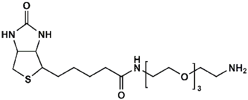High Purity PEG Reagent, (+)-Biotin-PEG3-CH2CH2NH2, 95% Min Purity, 250 mg
