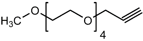 High Purity PEG Reagent, mPEG4-Propyne, 95% Min Purity, 1 gram