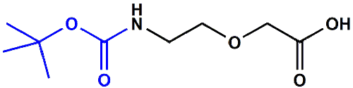 High Purity PEG Reagent, BocNH-PEG1-CH2COOH, 97% Min Purity, 1 gram