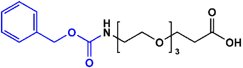 High Purity PEG Reagent, CBZ-NH-PEG3-CH2CH2COOH, 95% Min Purity, 1 gram