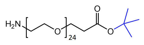 High Purity PEG Reagent, H2N-PEG24-CH2CH2COOtBu, 95% Min Purity, 250 mg